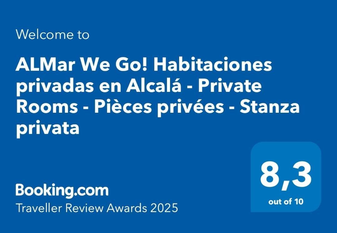 Almar We Go! Habitaciones Privadas En Alcala - Private Rooms - Pieces Privees - In Shared Apartment Exterior photo